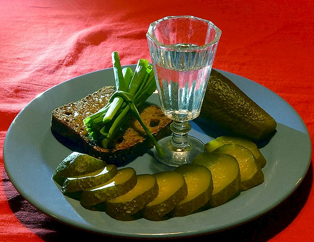 Ein Aperitif für Wodka