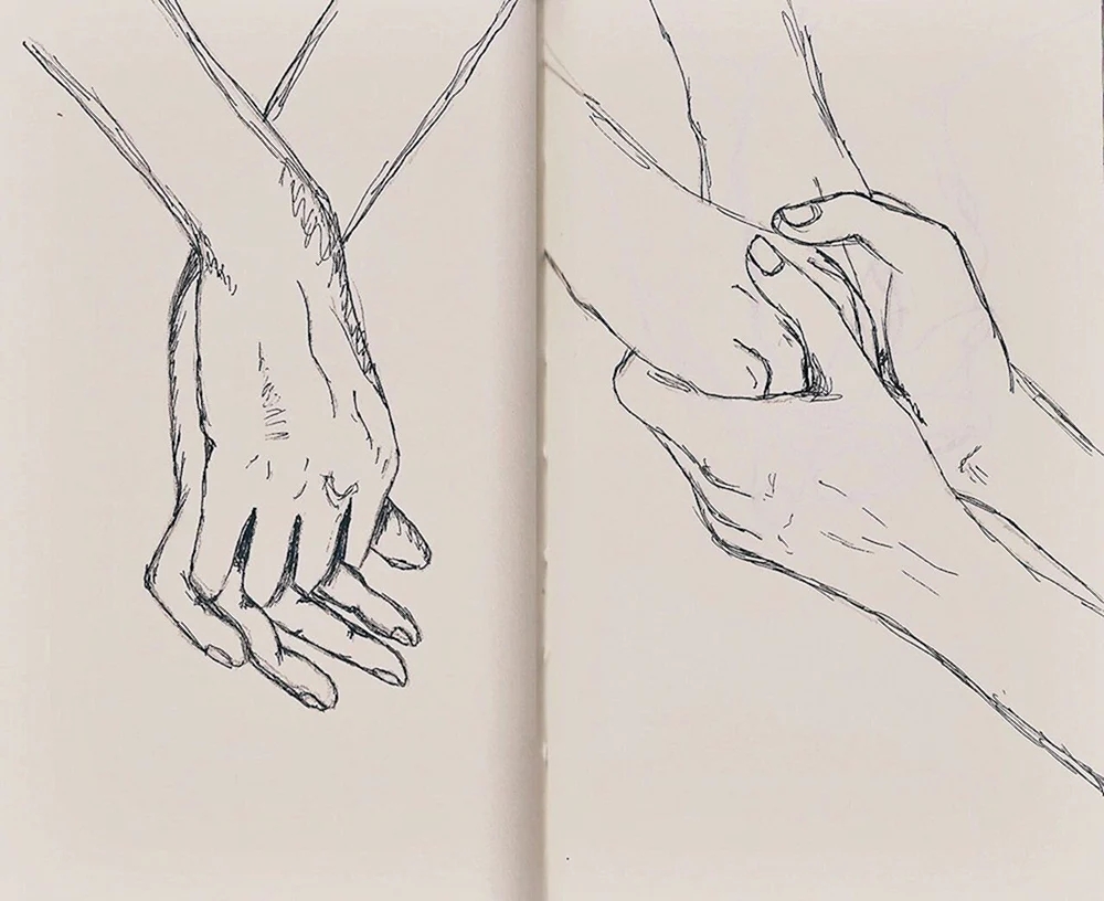 Bleistift-Hand-Skizzen