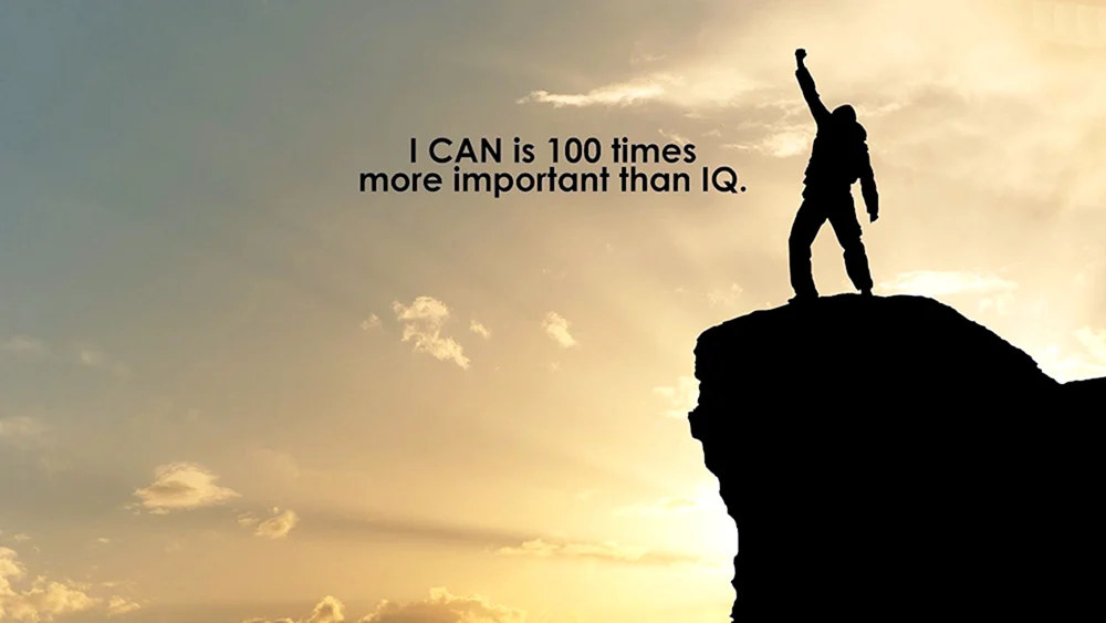 Motivationale Tapete