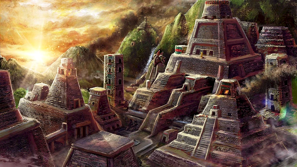 Maya-Azteken-Inka-Pyramiden