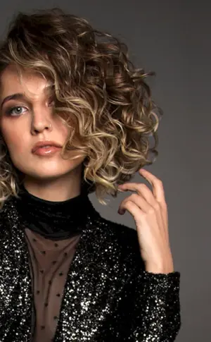Locken auf Long Bob