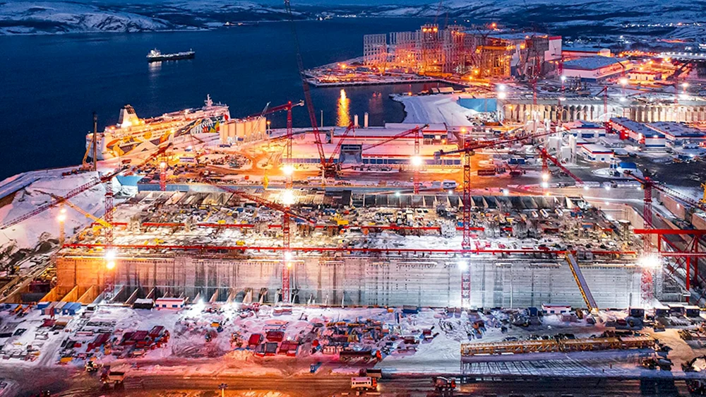 Fabrik Arctic LNG 2 Murmansk