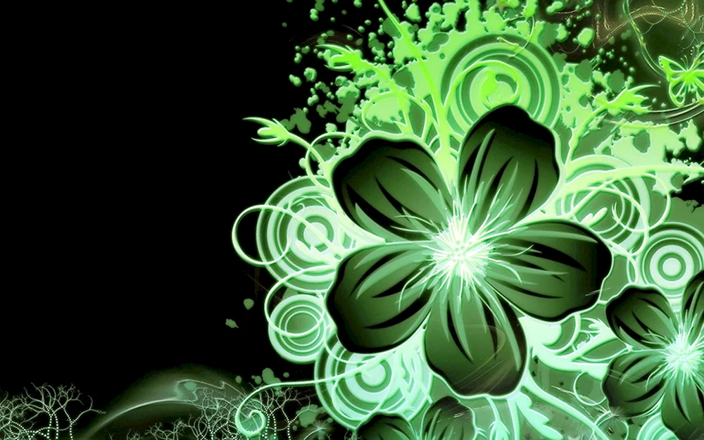 Schöne grüne Farbe