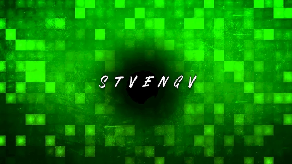 Grüner Pixel