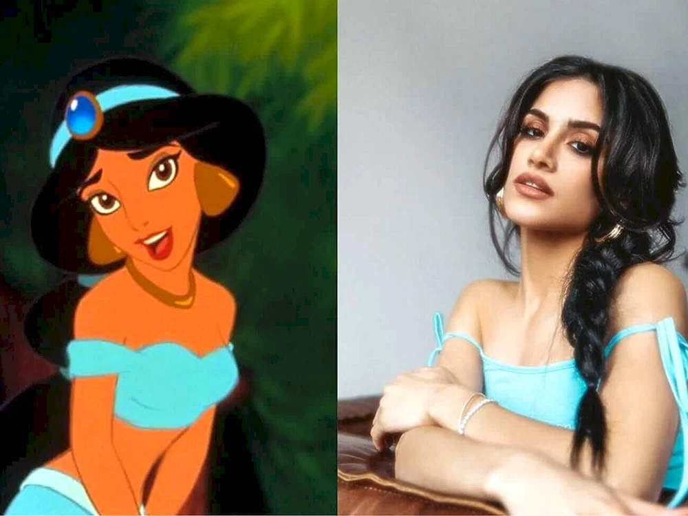 Aladin mit Blondine