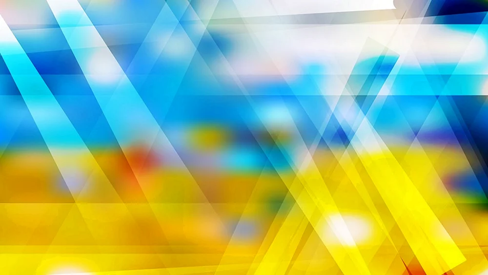 Gelbblauer Hintergrund