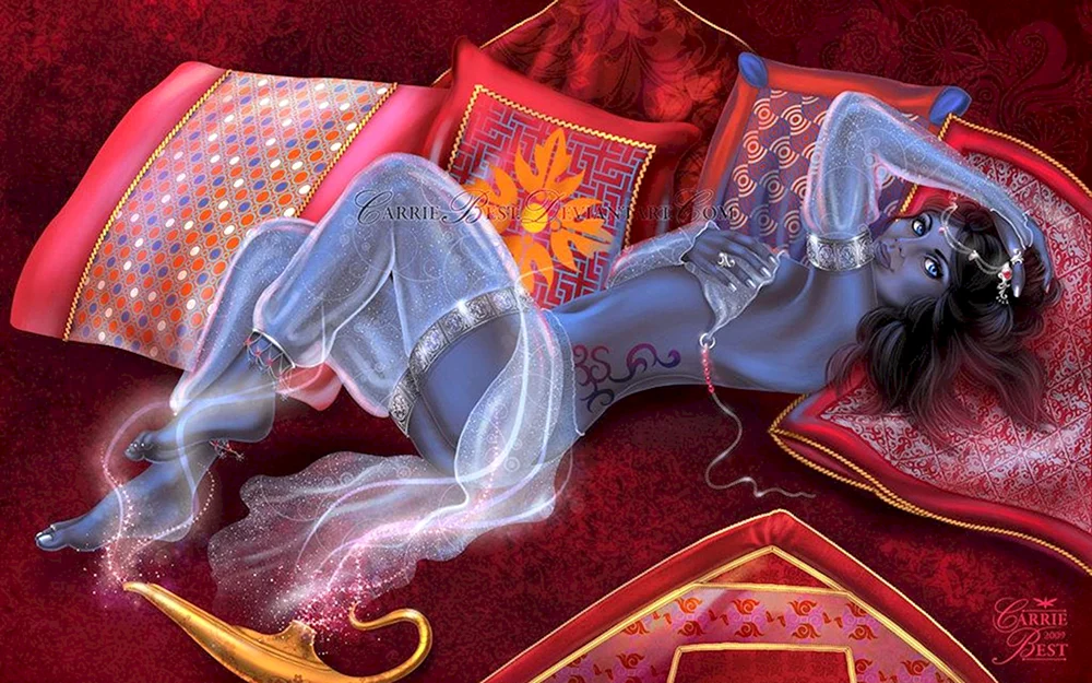 Dschinn Zeichentrickfilm Alladin
