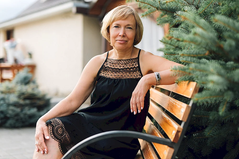 Frau mittleren Alters