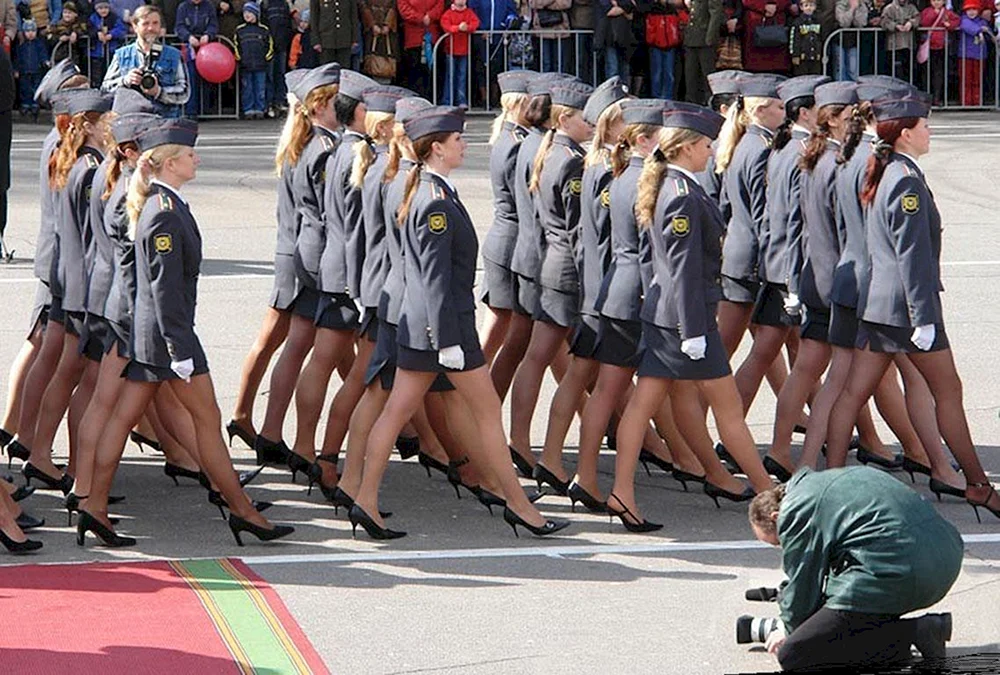 Frauen bei der Parade