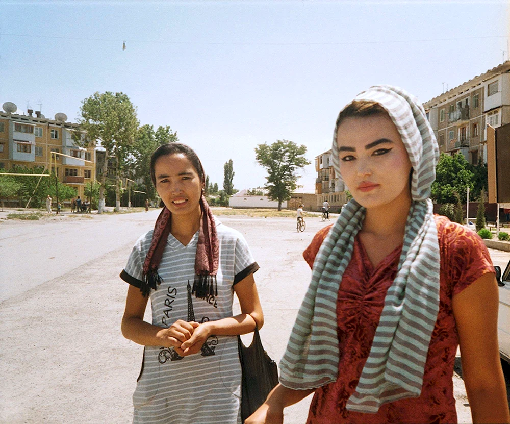 Melon Turkmenische Frau Usbekistan