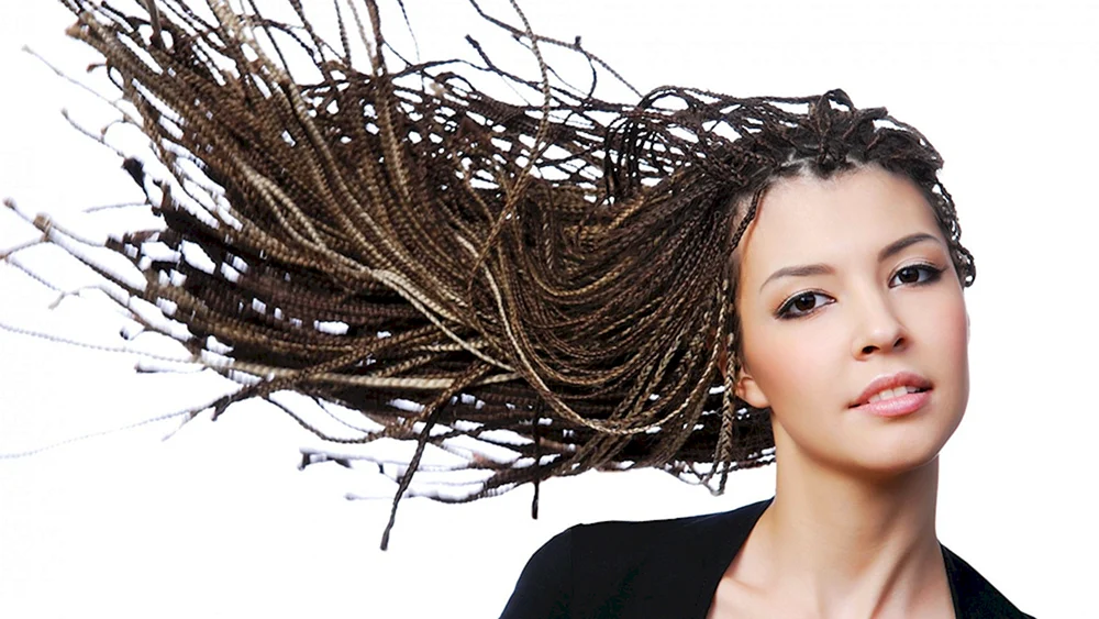 Senegalesische Zöpfe und Dreadlocks
