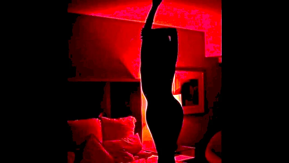 Genensky silhouette in the dark
