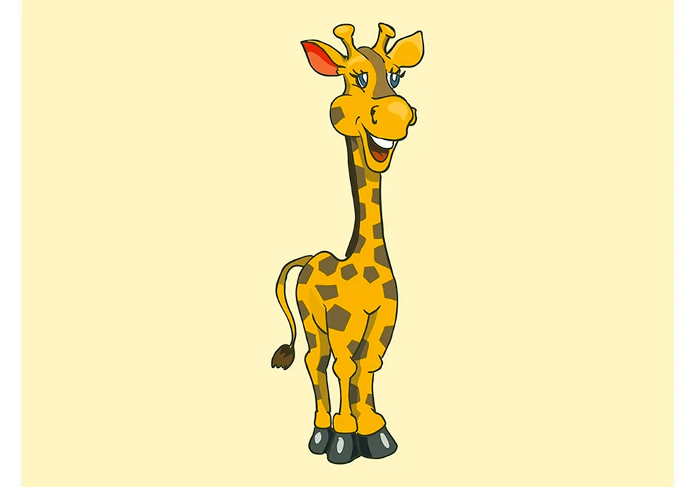 Giraffe. Giraffe für Kinder