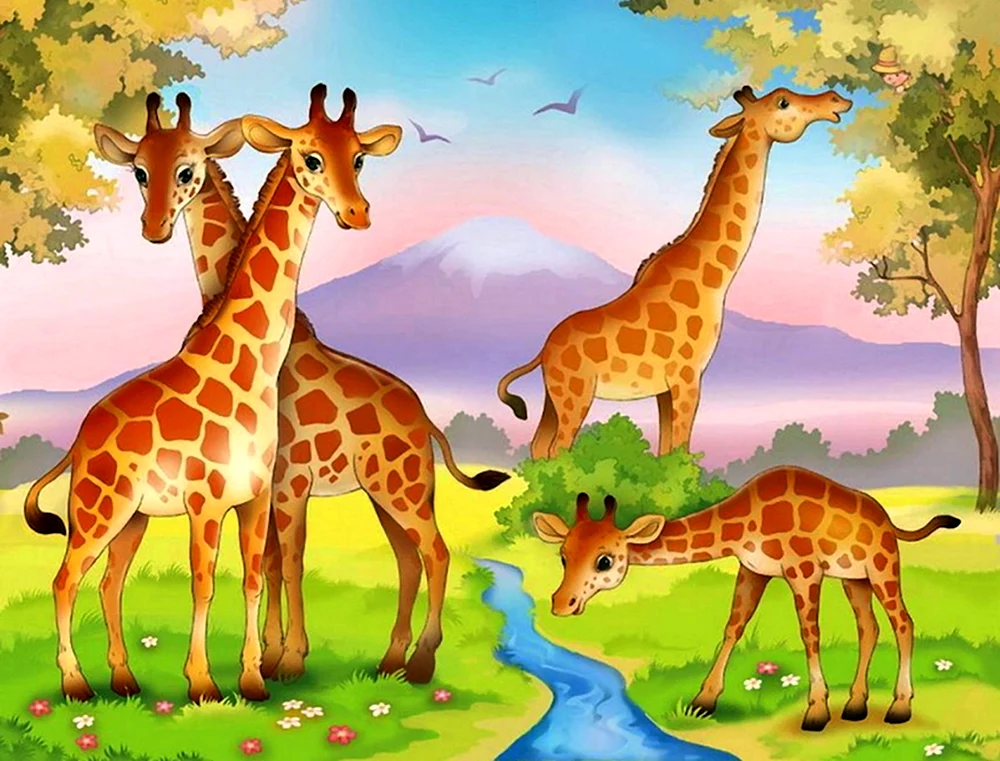 Giraffe Cartoon