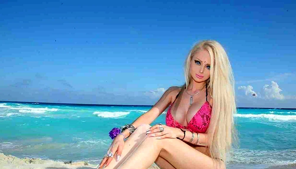 Lebende Barbiepuppe Valeria. Lukyanova