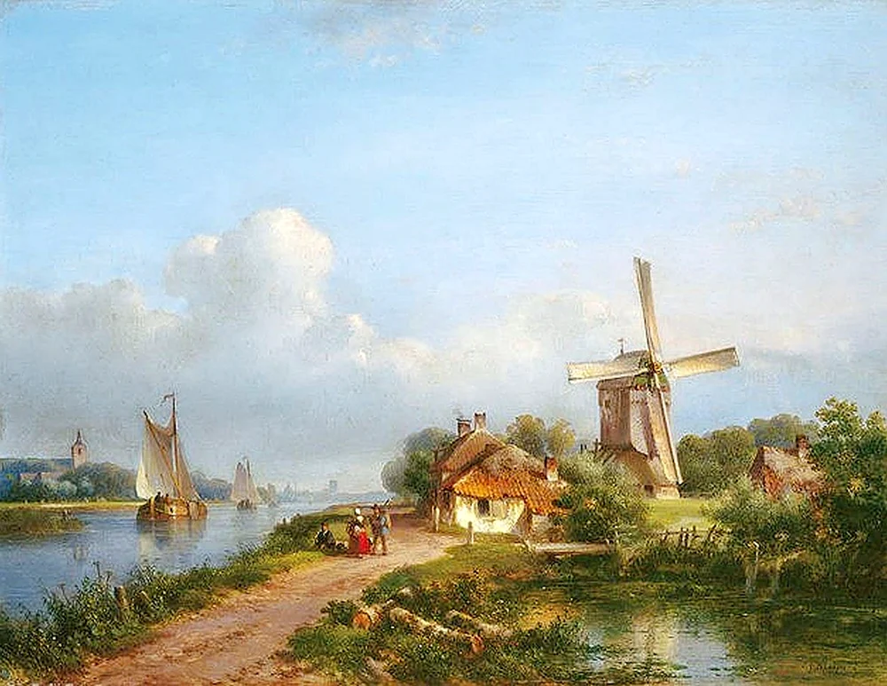 Malerei Lodewijk Johanes