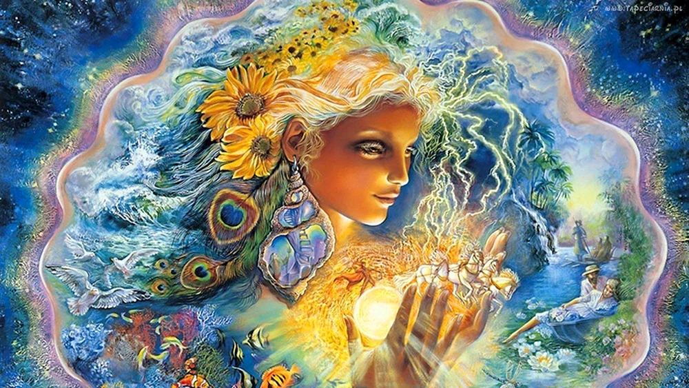 Josephine Wall Gemälde