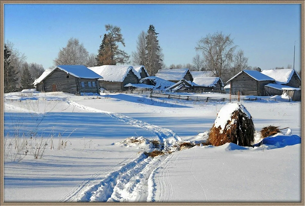 Klyukvinka Dorf Tomskaya oblast