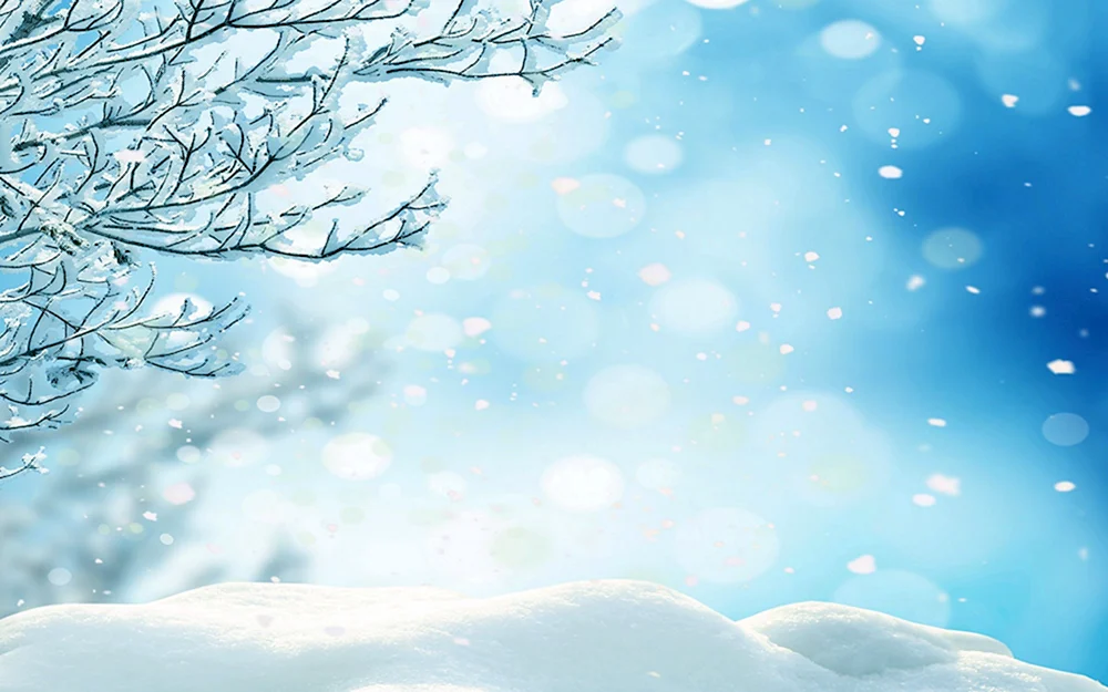 Winterhintergrund