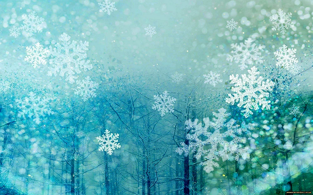 Winterhintergrund