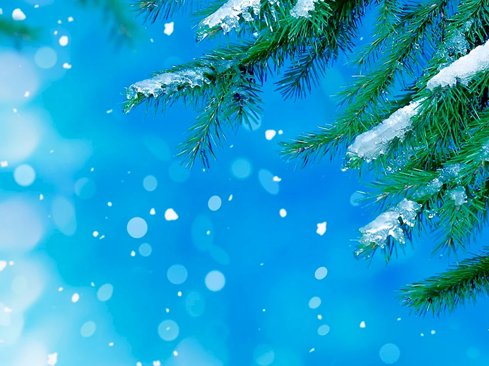 Winterhintergrund