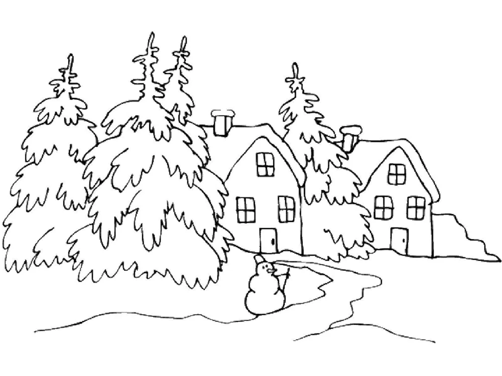 Landschaft ausmalen