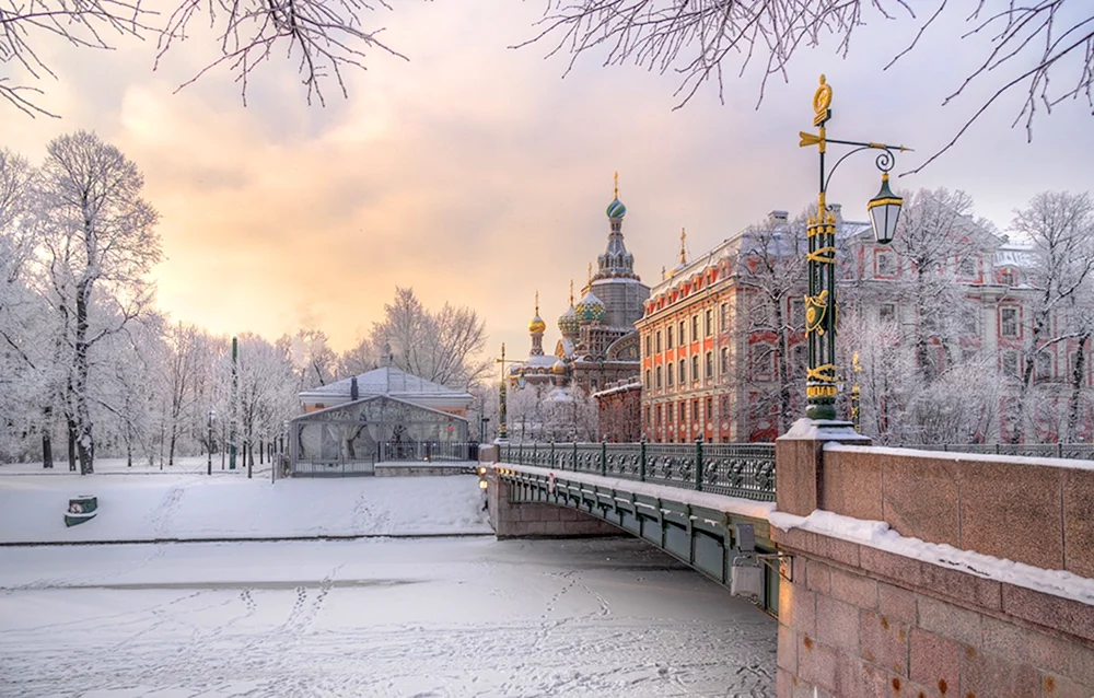 Winter St. Petersburg Fotograf Eduard Gordeev