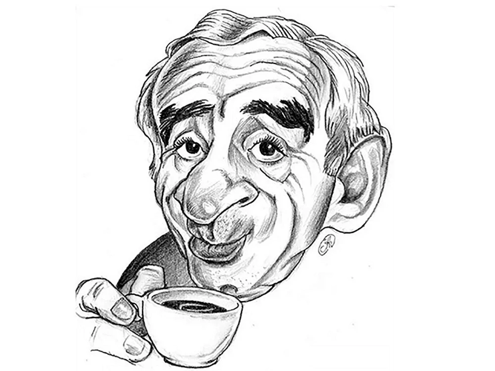 Zinovy Gerdt Karikatur