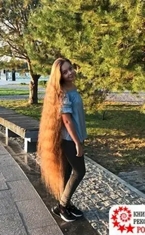 Zlata Nikolaeva längste Haare