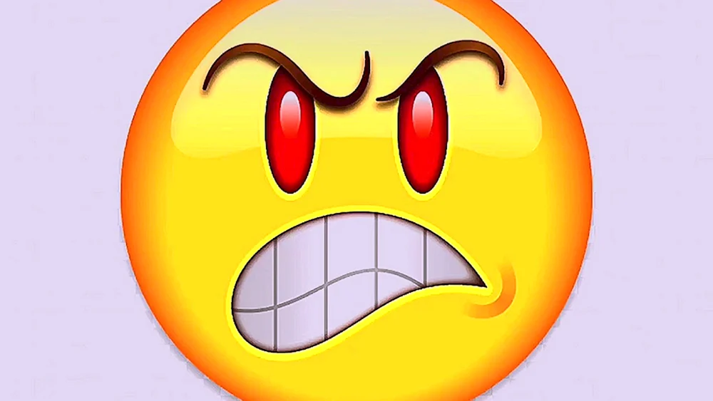Schreckliches Gesicht