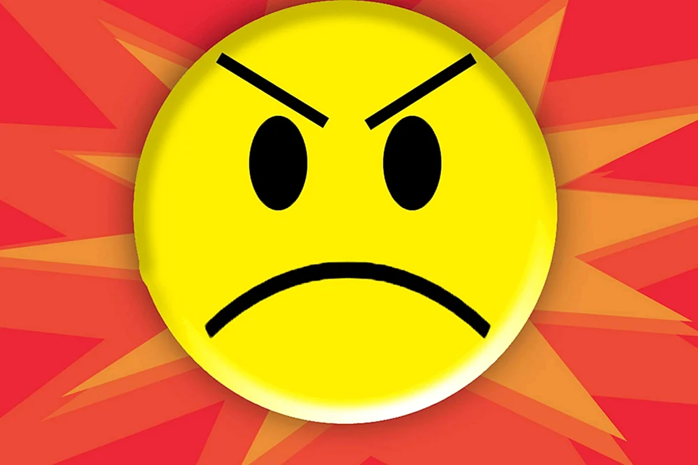 Böser Smiley