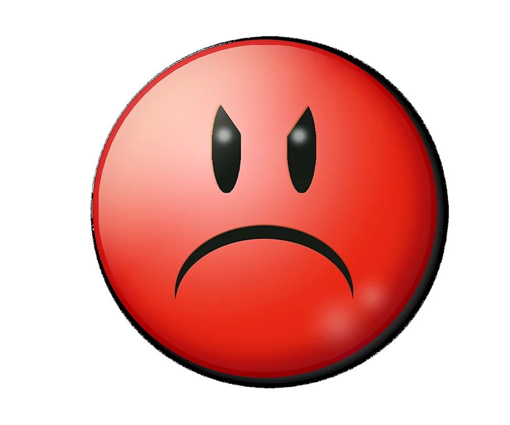 Böser Smiley