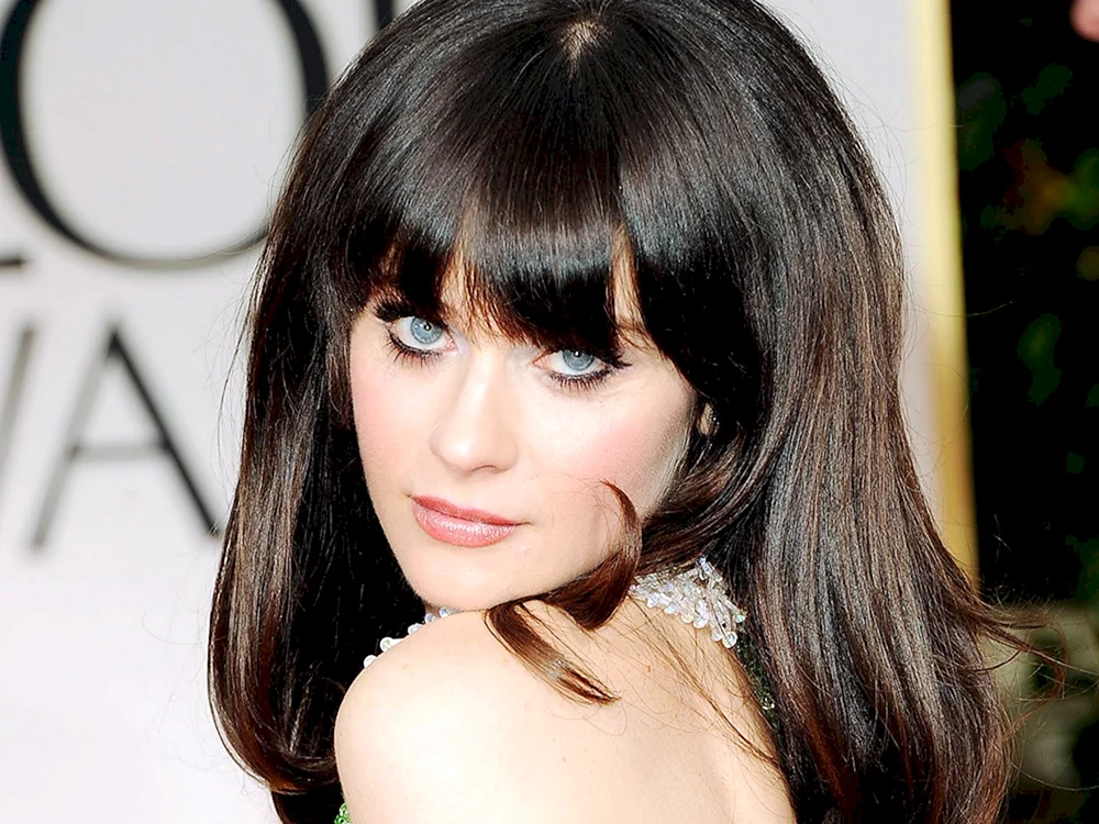 Zoe Deschanel ohne Pony