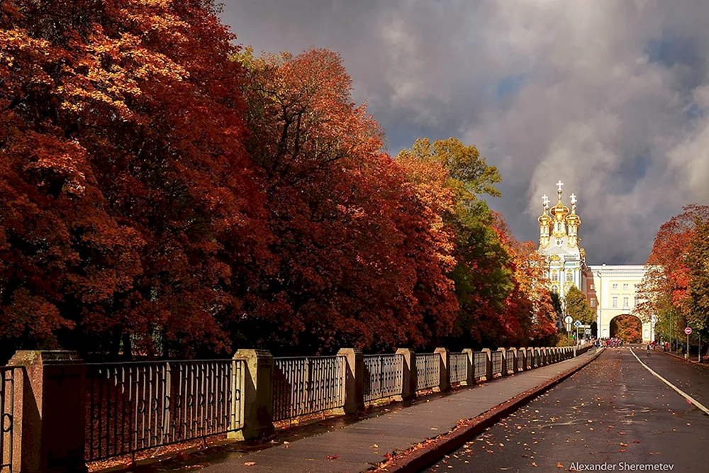 Petropavlovsk Festung Herbst