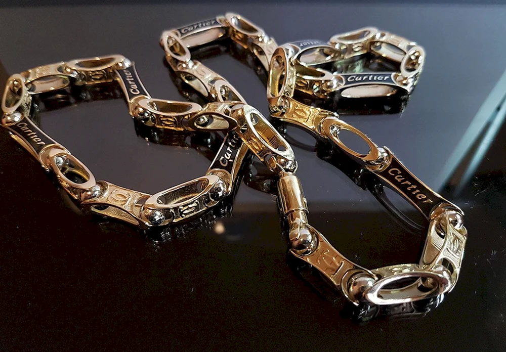 Gold Cartier Kette