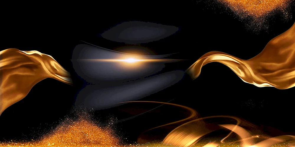 Gold Hintergrund mit Schwarz