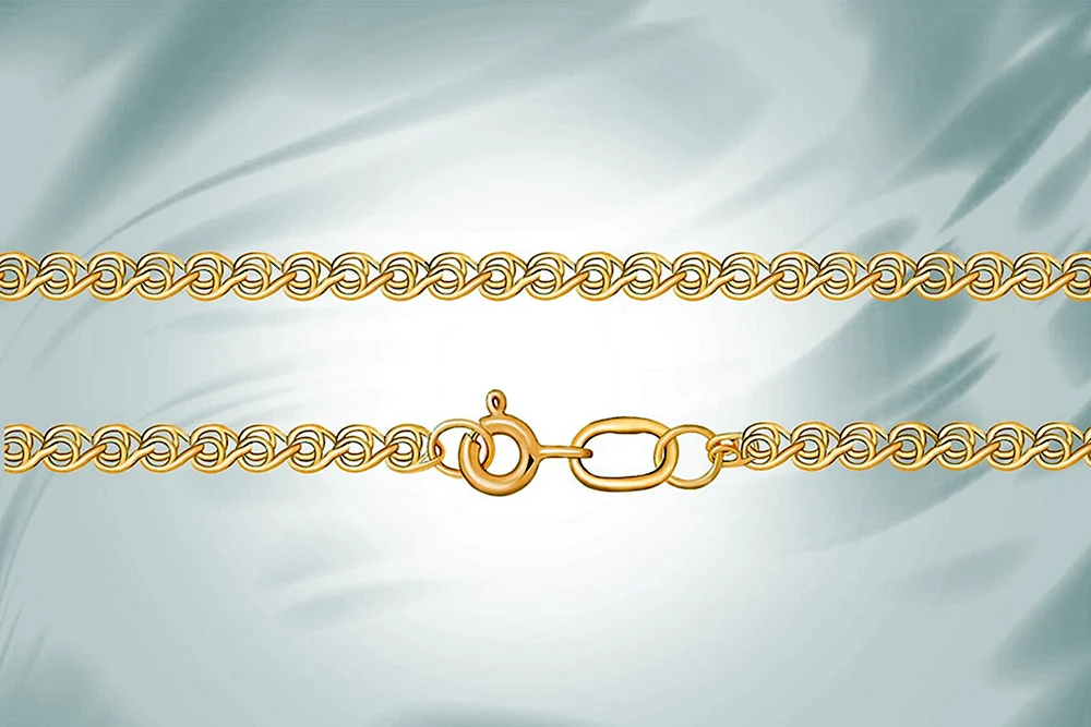 Gold Armband geflochten lav