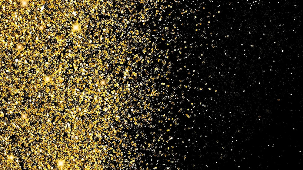Schwarzer Goldhintergrund Hintergrund