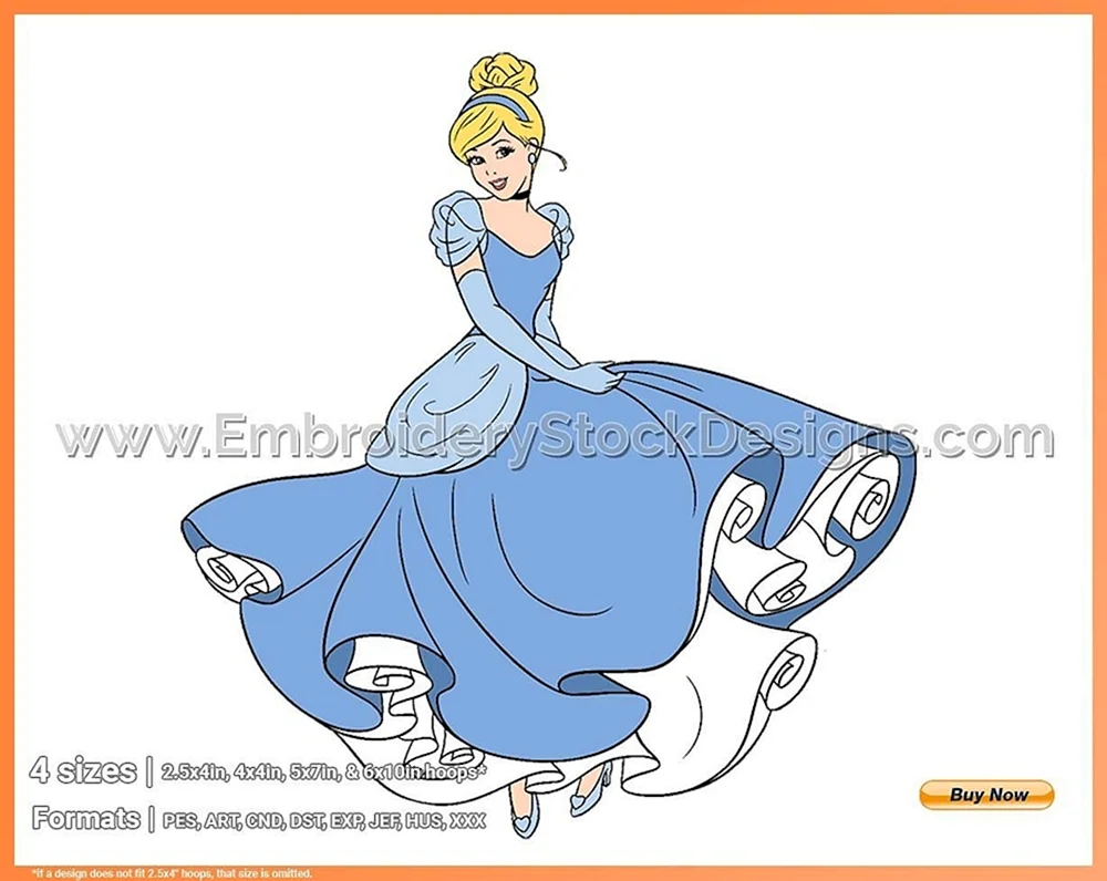Cinderella Zeichnung für Kinder