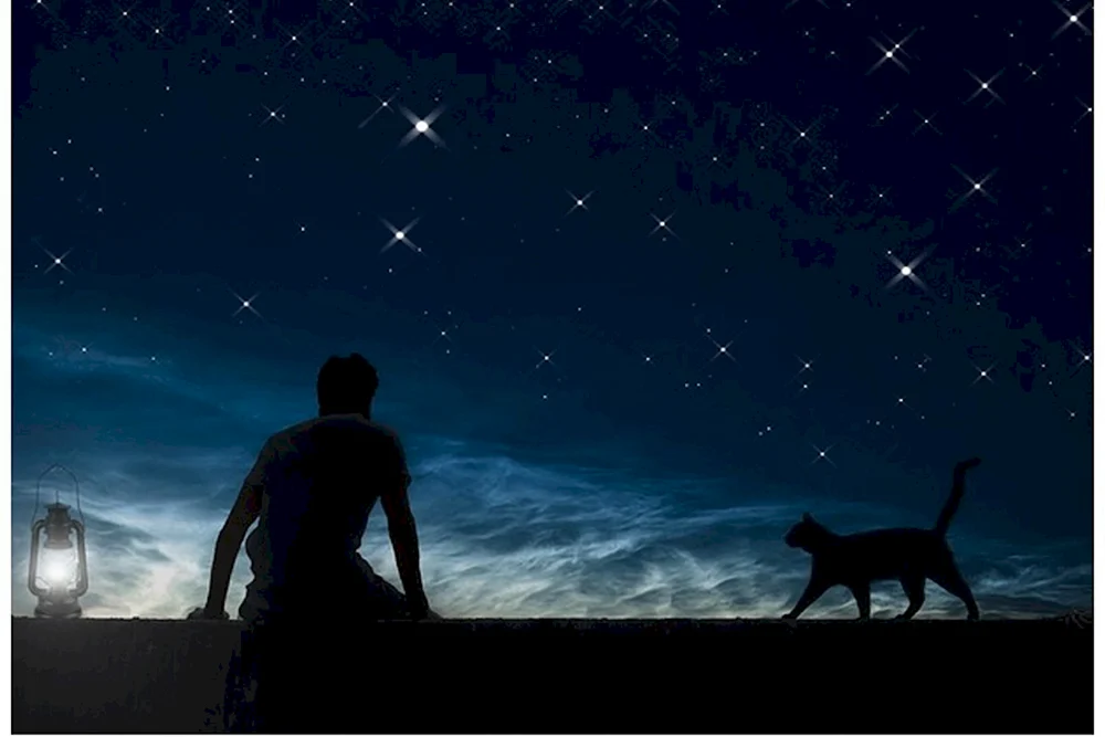 Freund und Mond