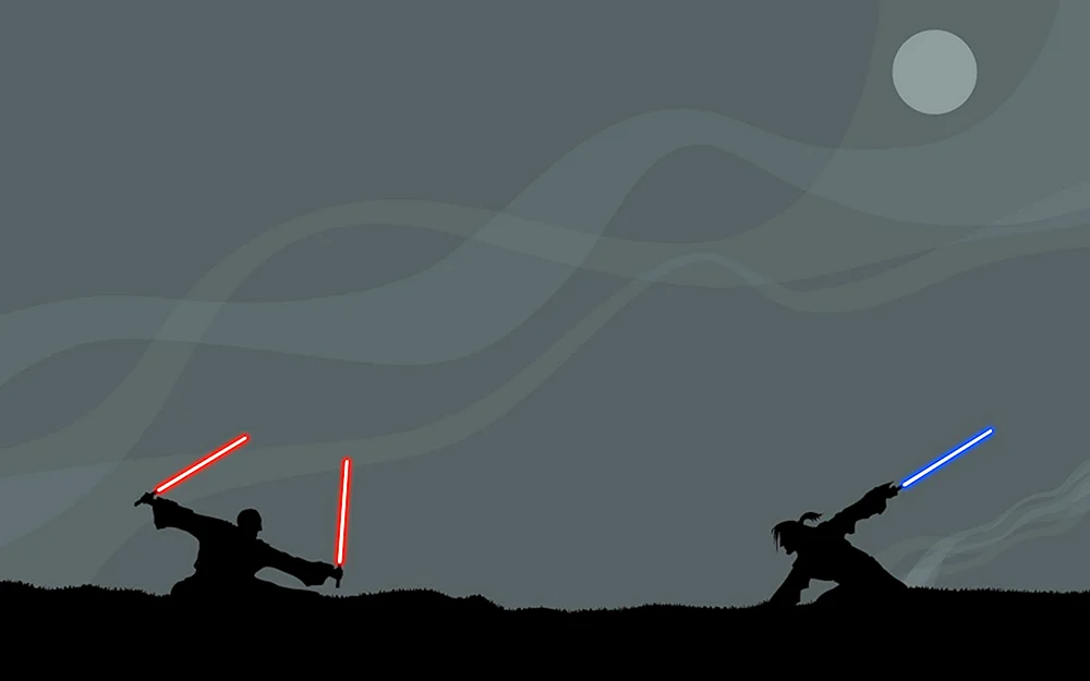 Star Wars Lichtschwertkampf