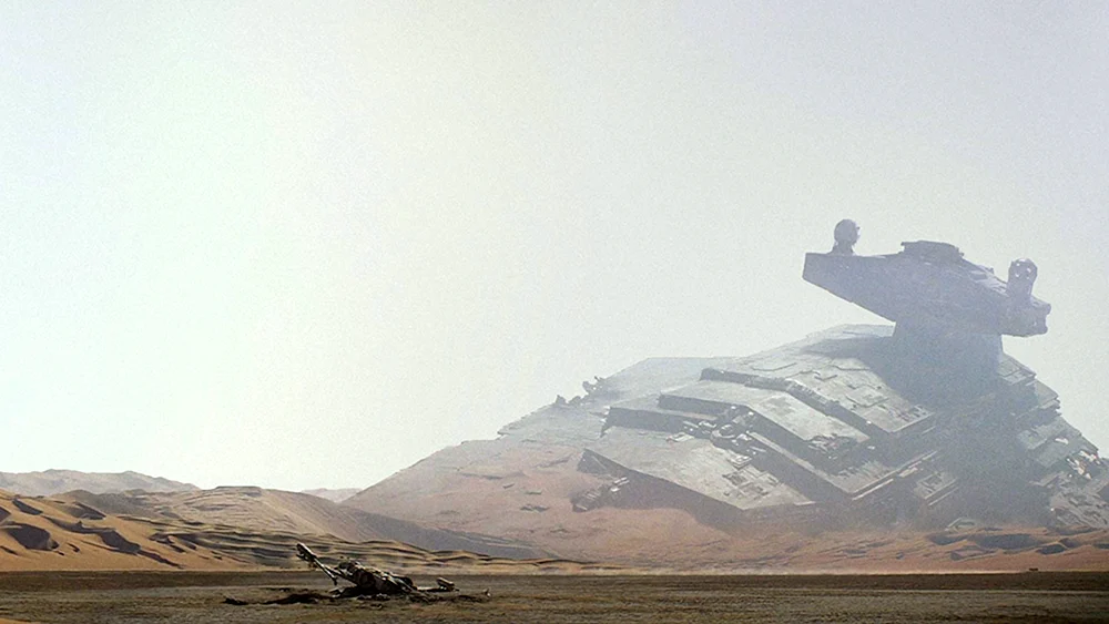 Star Wars Jakku Sternenzerstörer