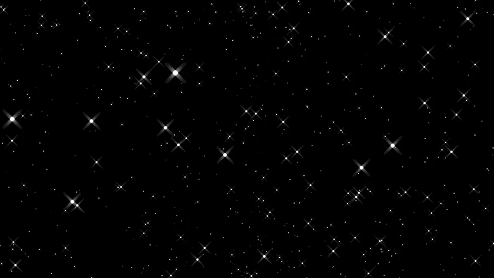 Glitter auf schwarzem Hintergrund